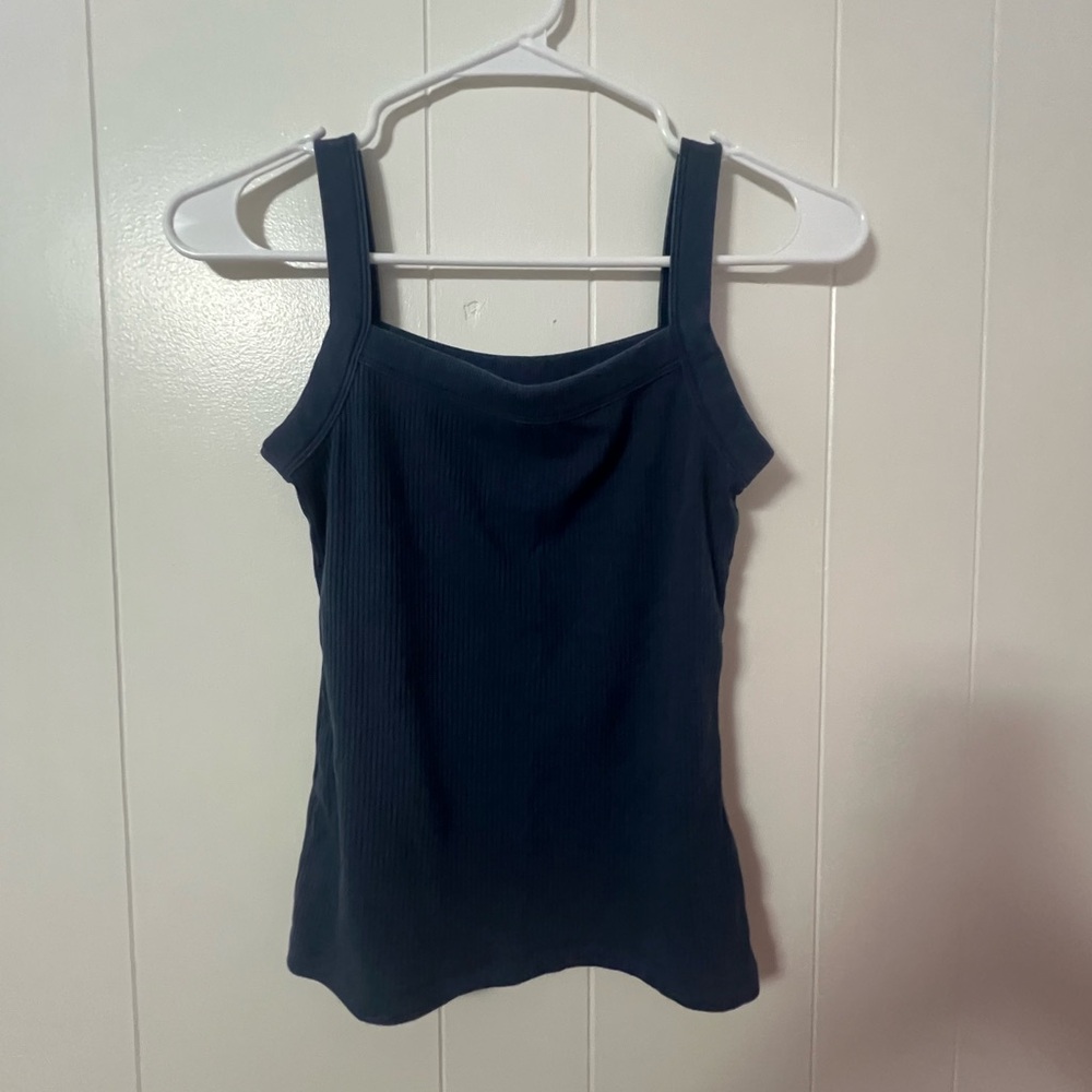 American Eagle Outfitters Blue Tank Top